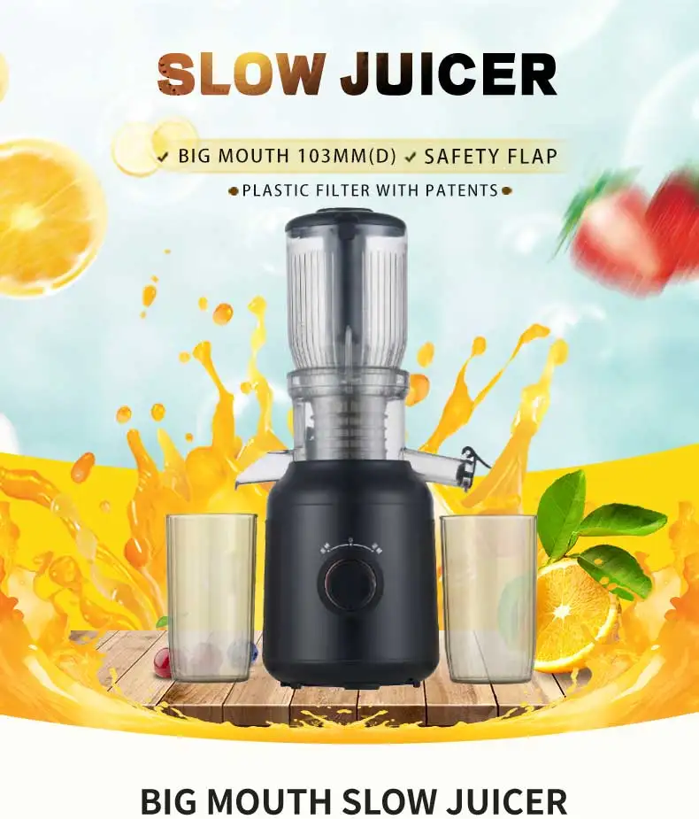 Electric Large Mouth Centrifugal Juicer