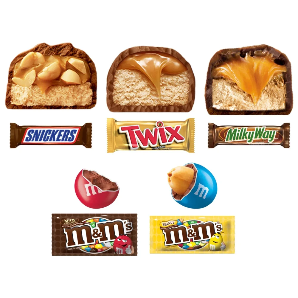 M&M's, Snickers and More Chocolate Candy Bars, Variety Pack, 30-count - Image 7