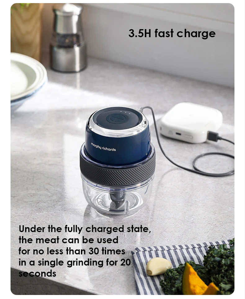 2000mAh Rechargeable Battery Mini Electric Shredder