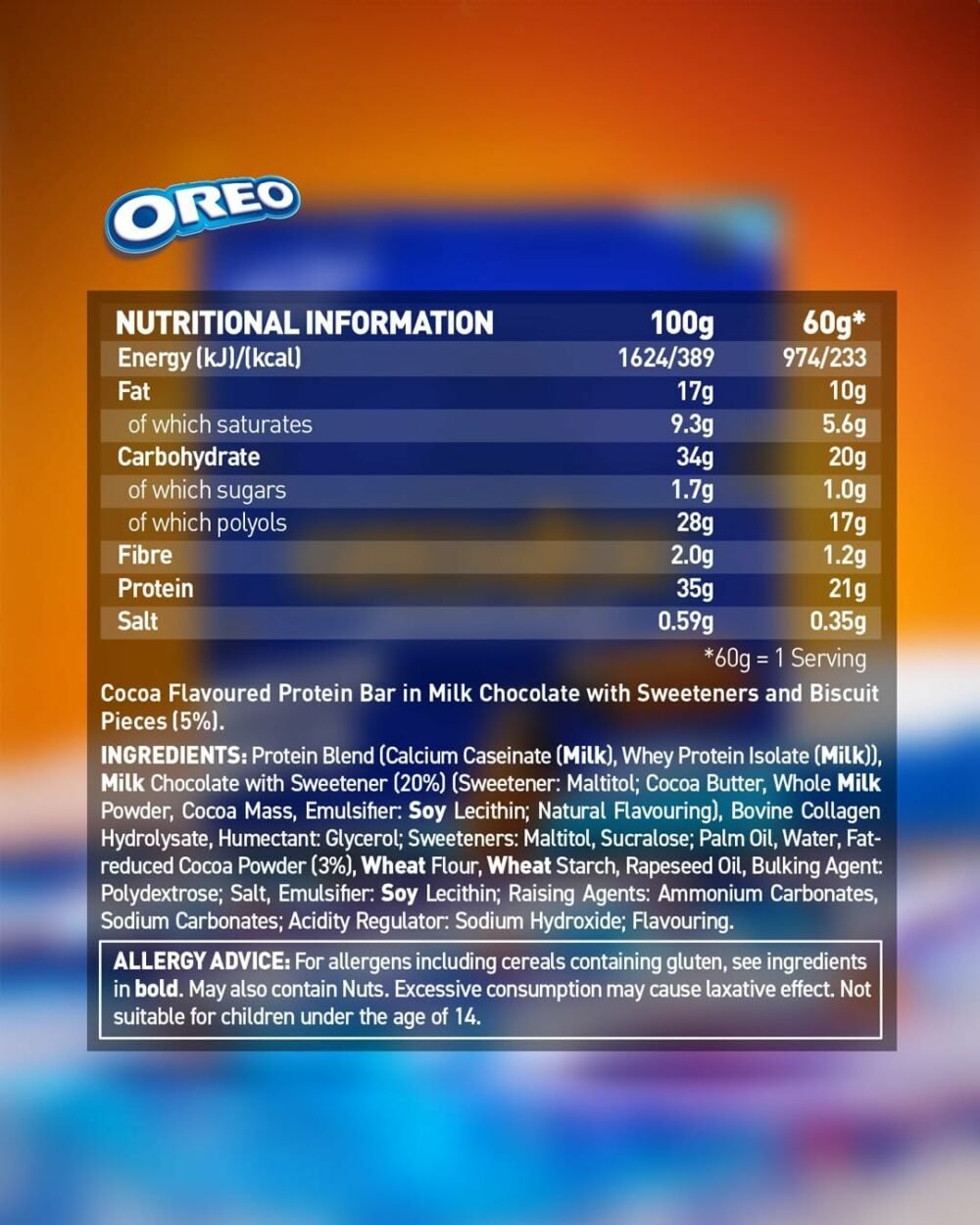 【Flash Sale】Grenade OREO Protein Bar - High Protein, Low Sugar, 12 x 60 g - Image 8