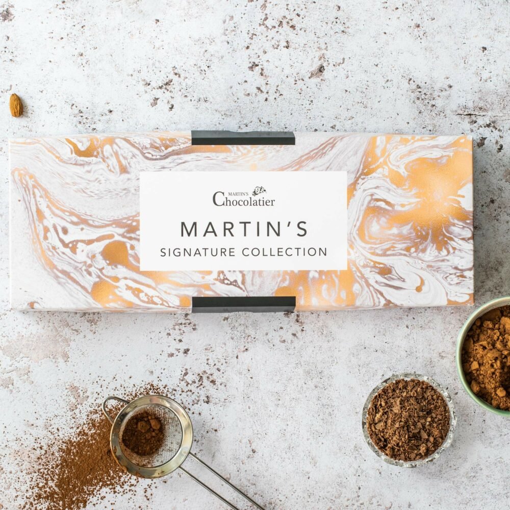 【Flash Sale】Martin’s Chocolatier Signature Collection | Luxury Handmade Chocolate Box | 30 Belgian Chocolates, 15 Assorted Flavours | Ideal Present for Special Occasions (Artisan) - Image 4