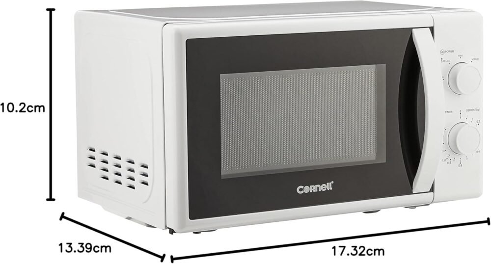 Cornell CMOS201WH Microwave 20L in White - Image 6