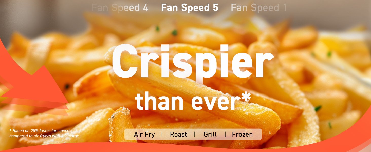 COSORI Air Fryer TurboBlaze, 6L Compact Design